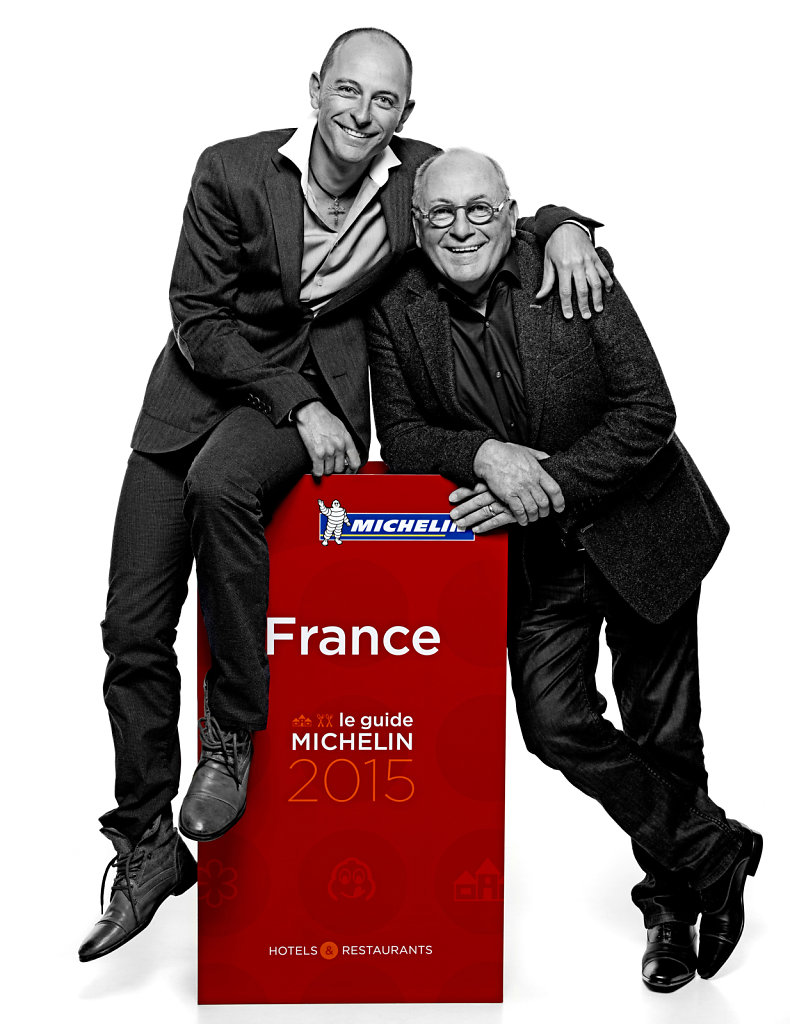 Maxime et René Meilleur, novembre 2015.